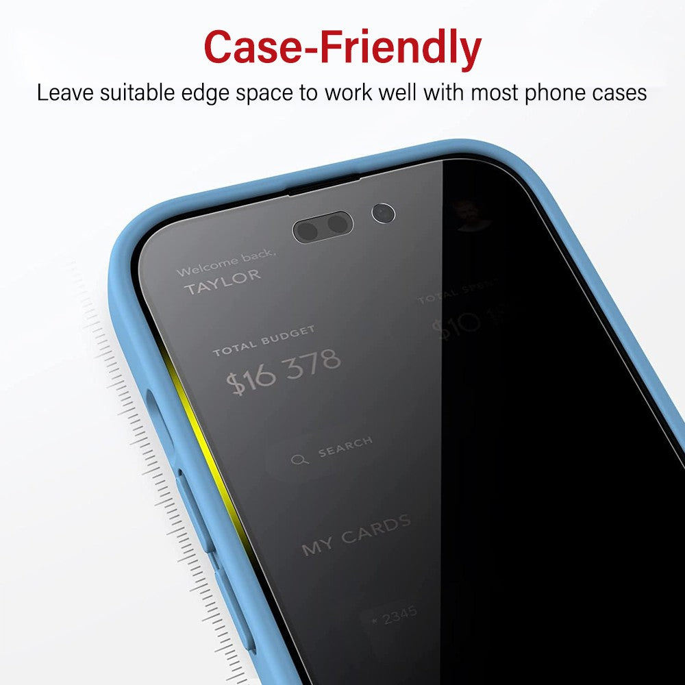 Privacy Tempered Glass Screen Protector for iPhone Air