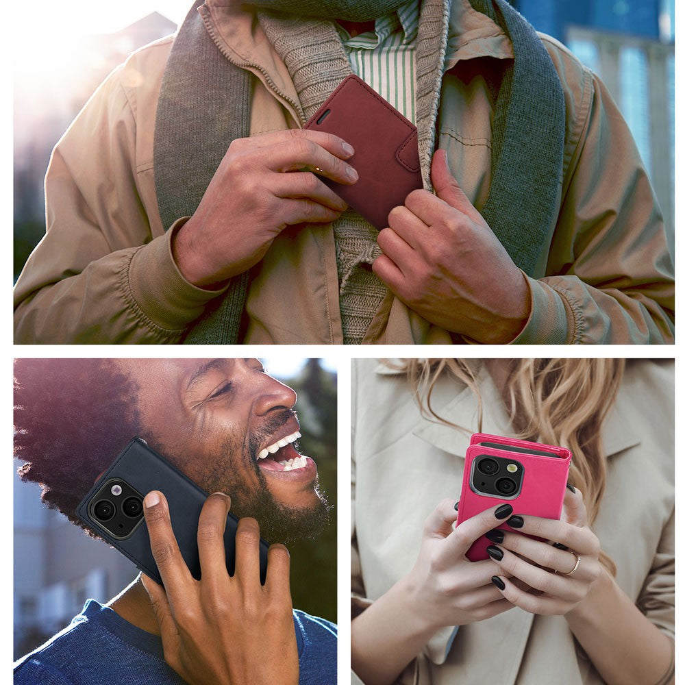 Blue Moon Diary Case with Magnetic Ring for iPhone 17 Pro