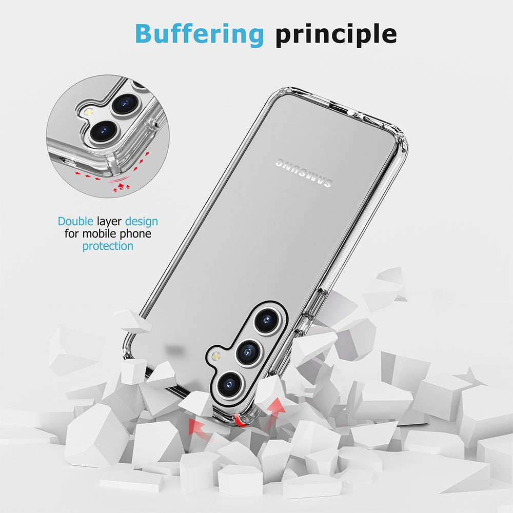 Shockproof Case transparent Cover – Heavy-Duty Drop Protection with Slim Design for Galaxy A17 5G