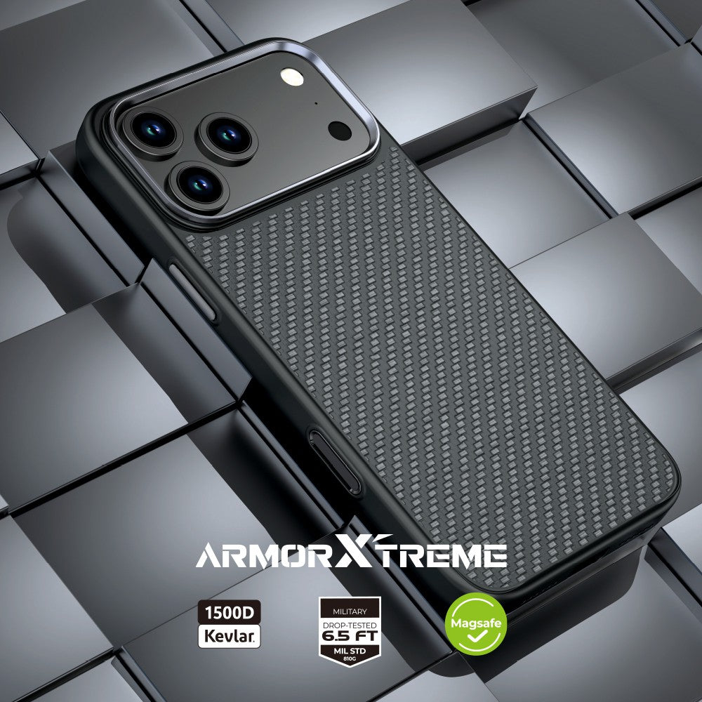 Armor Xtreme Soft TPU + 1500D Kevlar Case Cover with Magnetic Ring – Shockproof Protection for iPhone Air