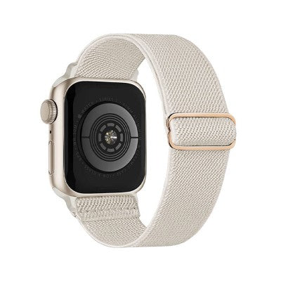 Stretchy Nylon Watch Band for Apple Watch 38mm / 40mm / 41mm – Elastic Loop Replacement Strap