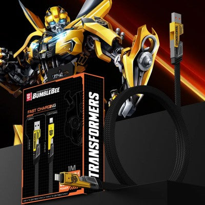 TF-A15 Deformed 4-in-1 Fast Charging Cable 65W – USB-C PD Multi Connector Cable for iPhone / Android / Laptop