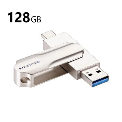 MOVE SPEED YSULDP 2-in-1 USB Type-C Flash Drive
