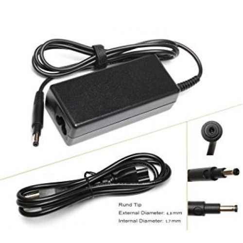 65W 19.5V 3.33A AC Power Adapter Charger for HP Laptop – 4.8×1.7mm Long Tip