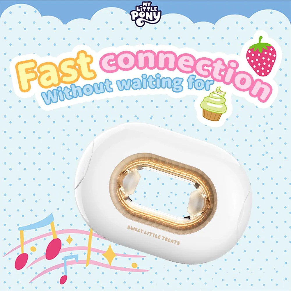 Cream Cake In-Ear Bluetooth Headphones MLP-T05 – Wireless Comfort & HD Sound