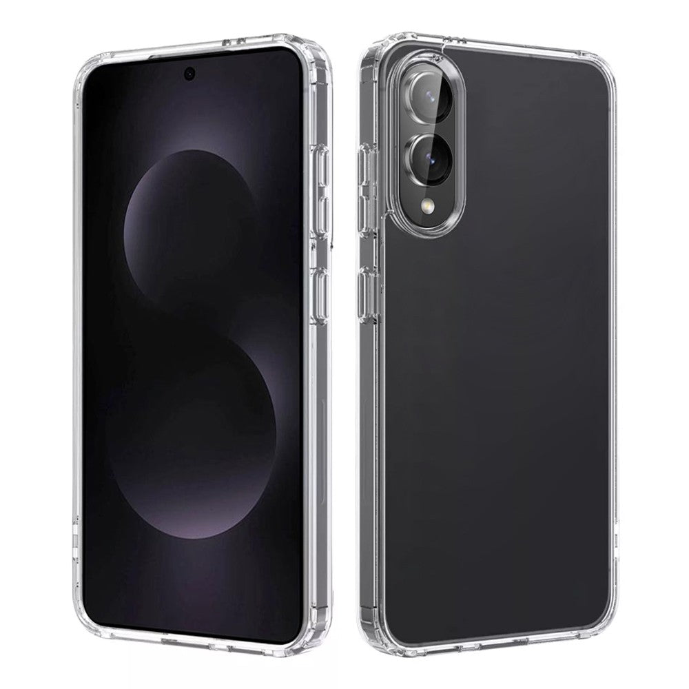 High Quality Acrylic TPU Hybrid Transparent Case for Samsung Galaxy S25 Edge