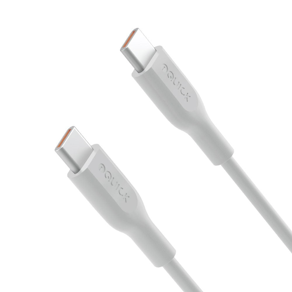 PVC USB-C to USB-C Fast Charging Cable – 0.3M