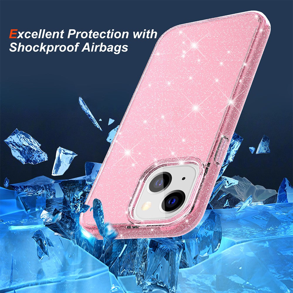 Ultimake Glitter Shockproof Case Cover – For iPhone 15