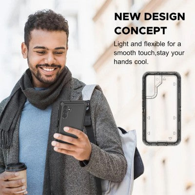 Shockproof Robot Armor Case with Belt Clip for Samsung Galaxy A16 5G