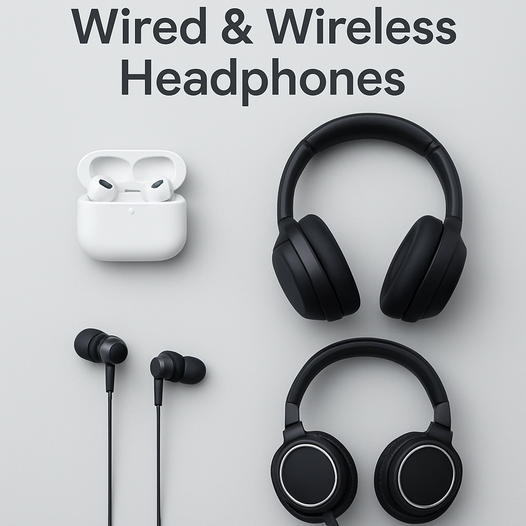 Wired & Wireless Headphones