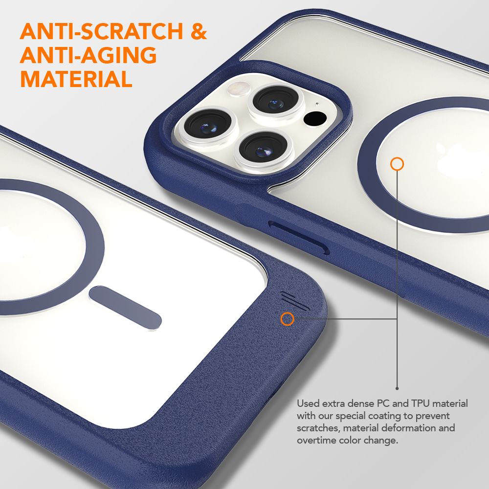 G-MODEL MagSafe Shock Proof Case for iPhone 16 Pro Max - Navy