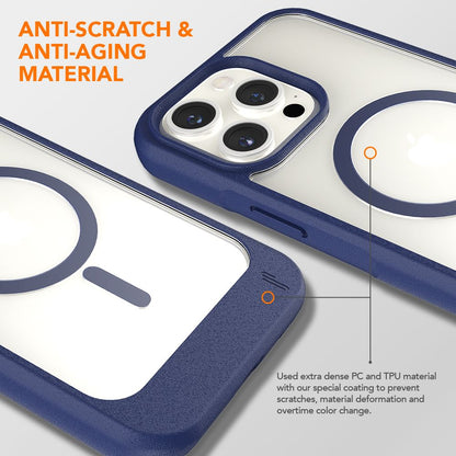 G-MODEL MagSafe Shock Proof Case for iPhone 16 Pro Max - Navy