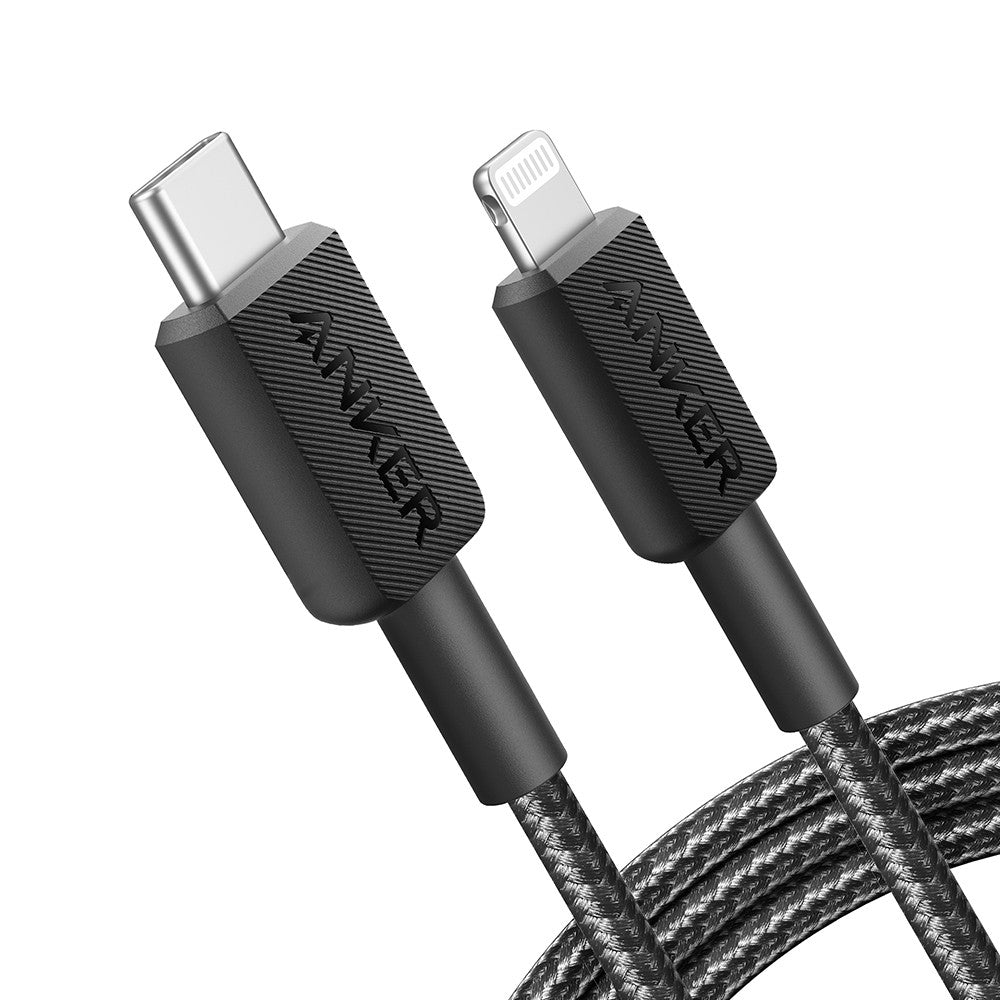 Anker 322 USB-C to Lightning Cable 1.8m / 6ft, Braided, MFi Certified