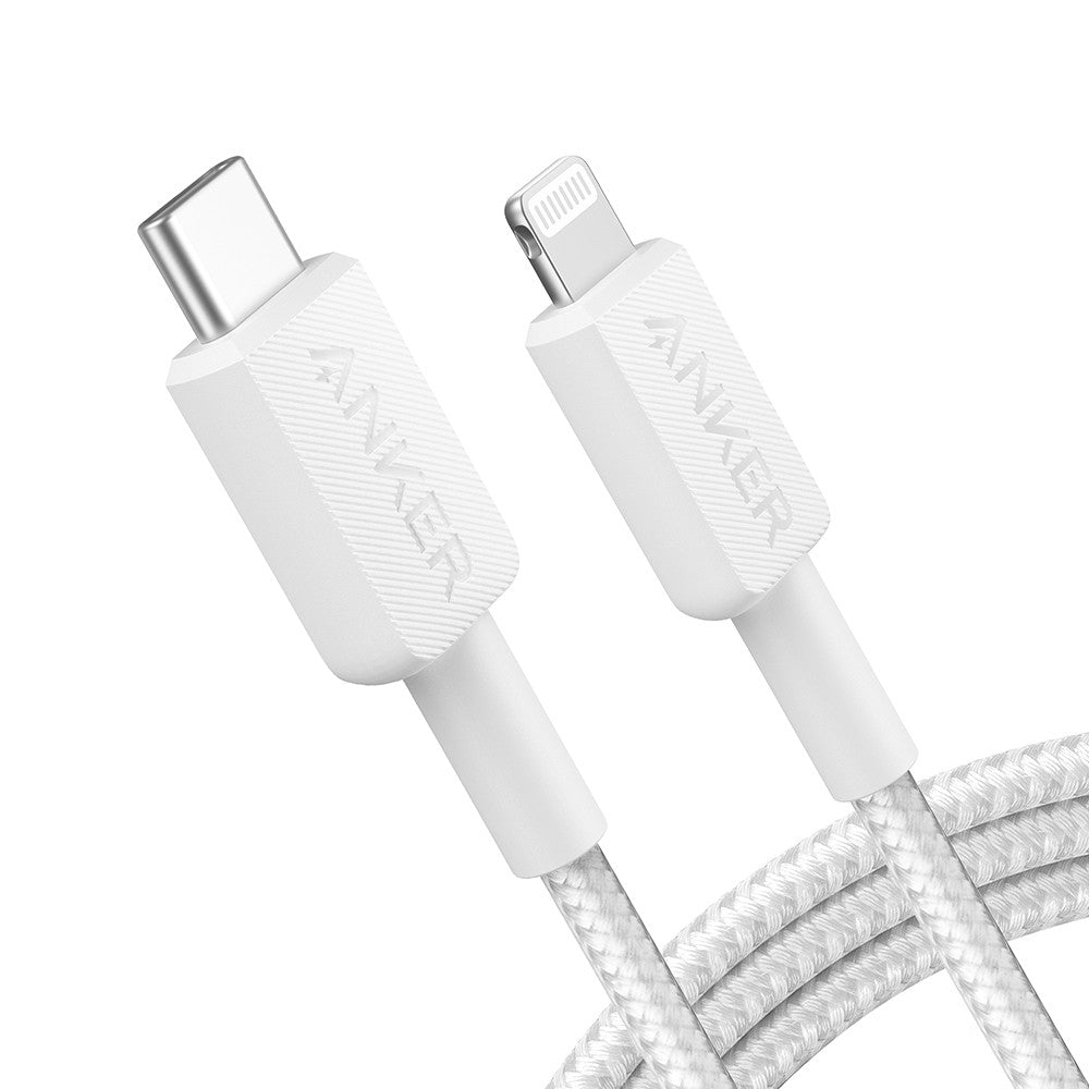 Anker 322 USB-C to Lightning Cable 1.8m / 6ft, Braided, MFi Certified