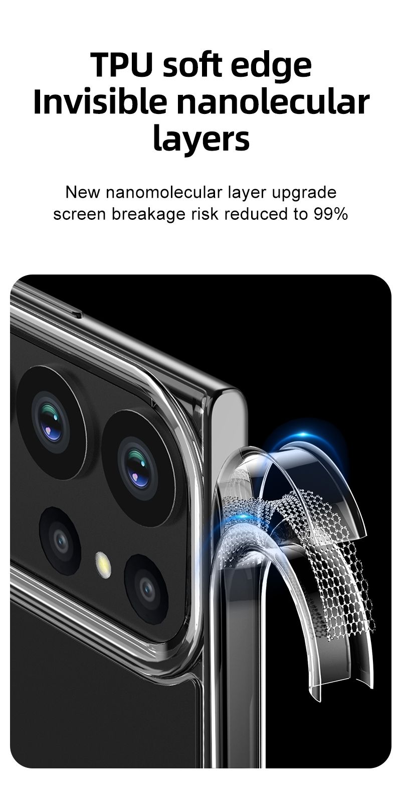 Aero Glide MagSafe Compatible Shock Proof Case for Samsung Galaxy S25 Ultra - Clear