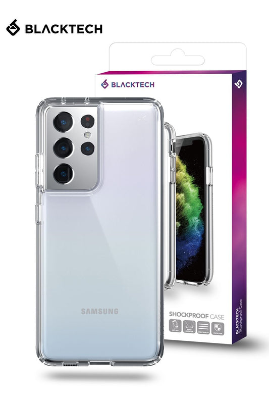 Stay Clear Shockproof Case - Transparent for Galaxy S25 Ultra