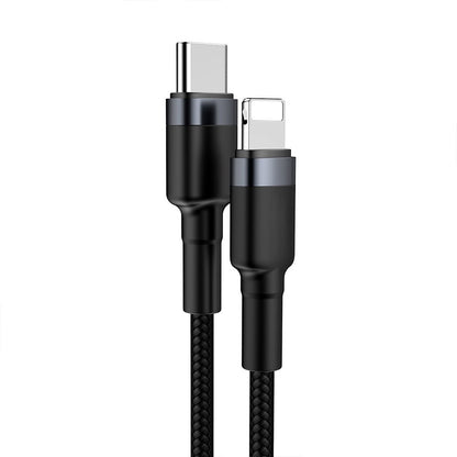 iQuick Braided USB-C to Lightning Cable | 1M Fast Charging
