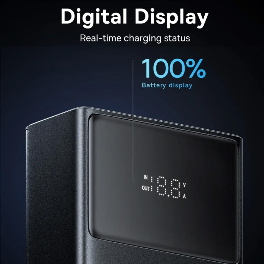 Star-Lord Digital Display Fast Charging Power Bank – 30,000mAh, 65W PD Super Fast Charge