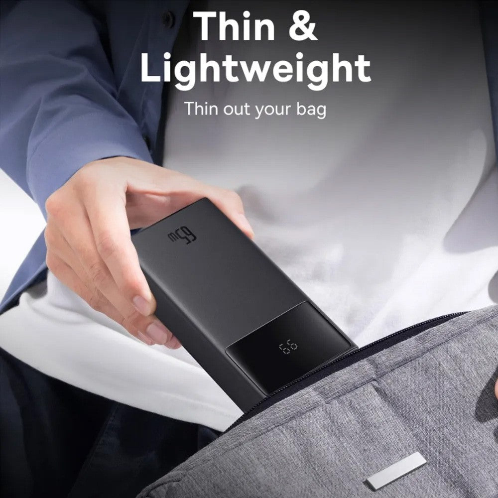 Star-Lord Digital Display Fast Charging Power Bank – 30,000mAh, 65W PD Super Fast Charge