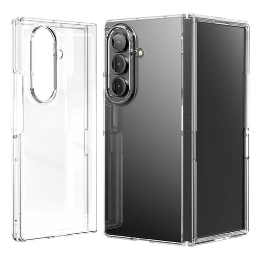 Mercury Clear Hard Case for Samsung Galaxy Z Fold7 – Crystal Transparent Slim Protective Cover