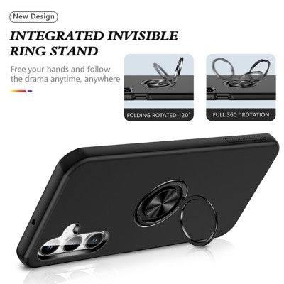 Magnetic Ring Holder Shockproof Cover Case for Samsung Galaxy A16 5G