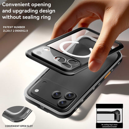Dot+ IP68 Waterproof Case Cover with Magnetic Ring for iPhone 17 Pro Max