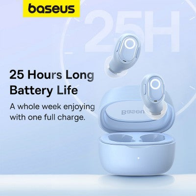 Baseus Bowie WM02 True Wireless Earphones – Bluetooth 5.3 TWS Earbuds with Charging Case