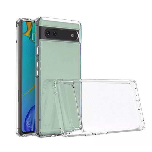 High Quality Acrylic TPU Hybrid Transparent Case for Google Pixel 7