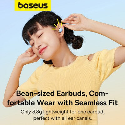 Baseus Bowie WM02 True Wireless Earphones – Bluetooth 5.3 TWS Earbuds with Charging Case
