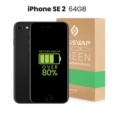 Apple iPhone SE 2nd Gen 64GB - Refurbished (Grade A, As New)