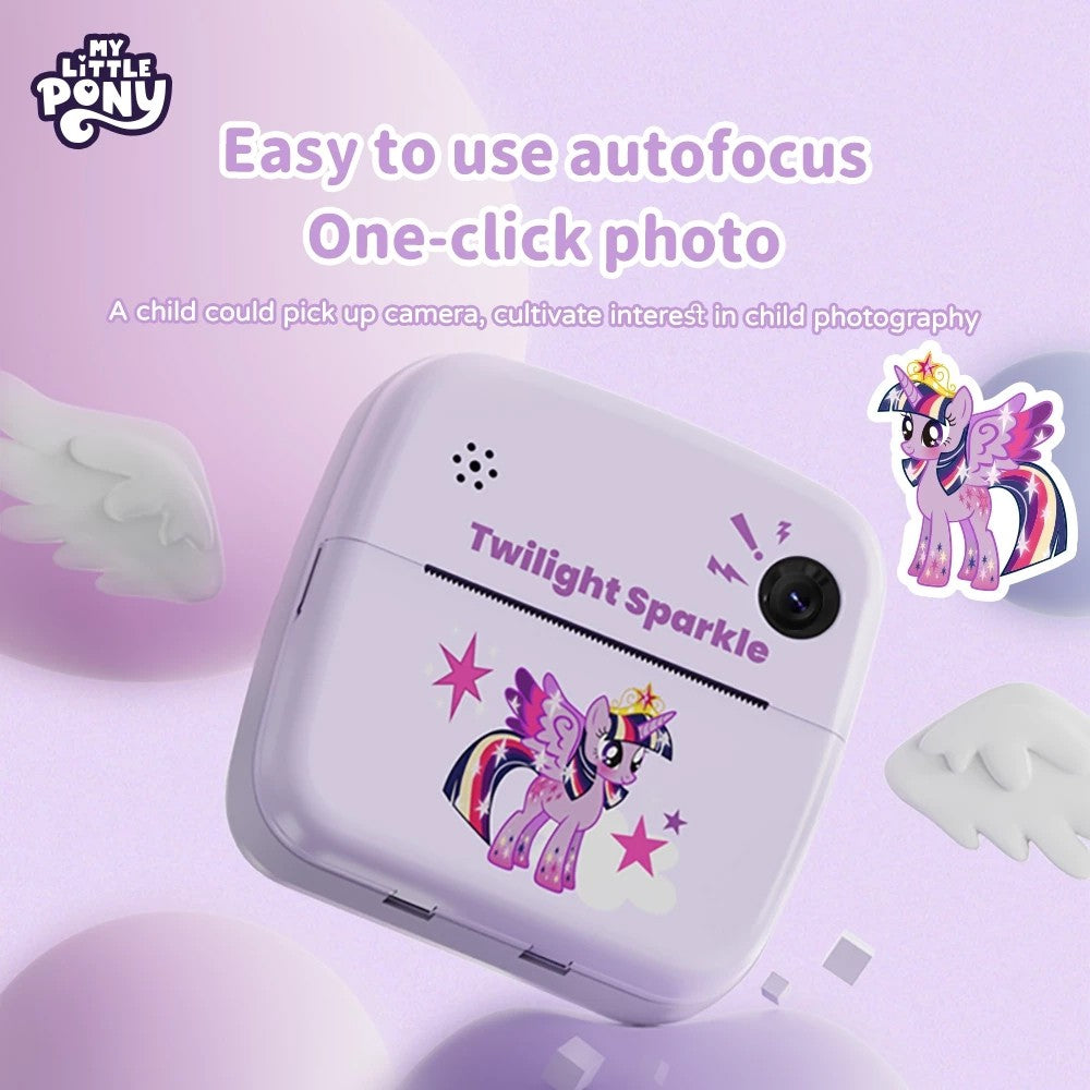 My Little Pony Rainbow Vibe Series – Kids Digital Camera with Games, Filters & Stickers | Children’s Shockproof HD Camera