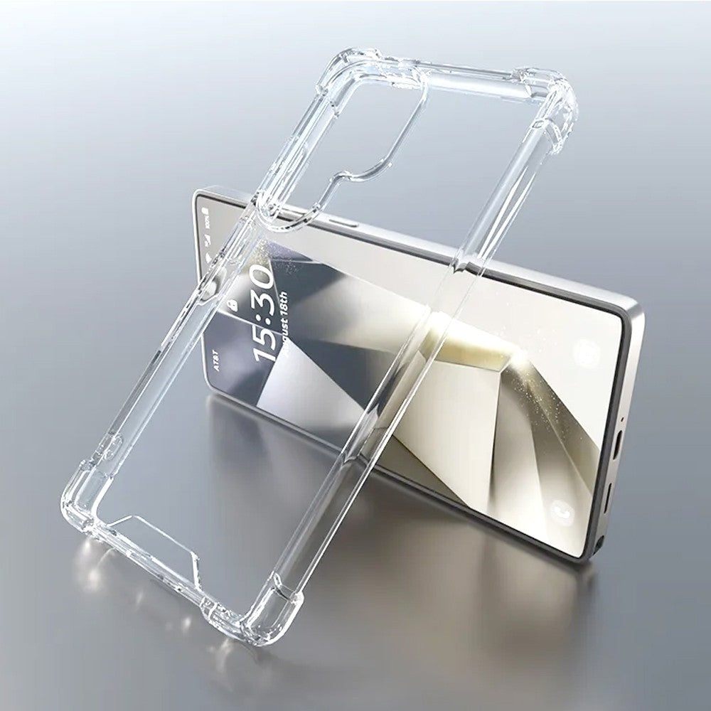 Hybrid Transparent Case for Samsung Galaxy S25 Ultra