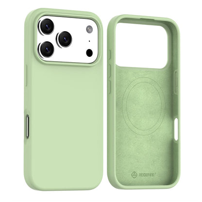 Liquid Silicone Case Cover with Magnetic Ring – For iPhone 17 Pro Max