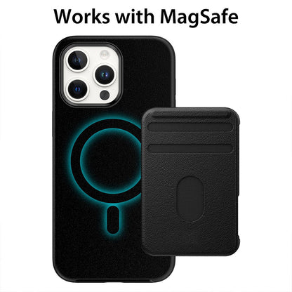 Hybrid Beatles Shockproof Case Cover with Magnetic Ring – Black For iPhone 17 Pro Max
