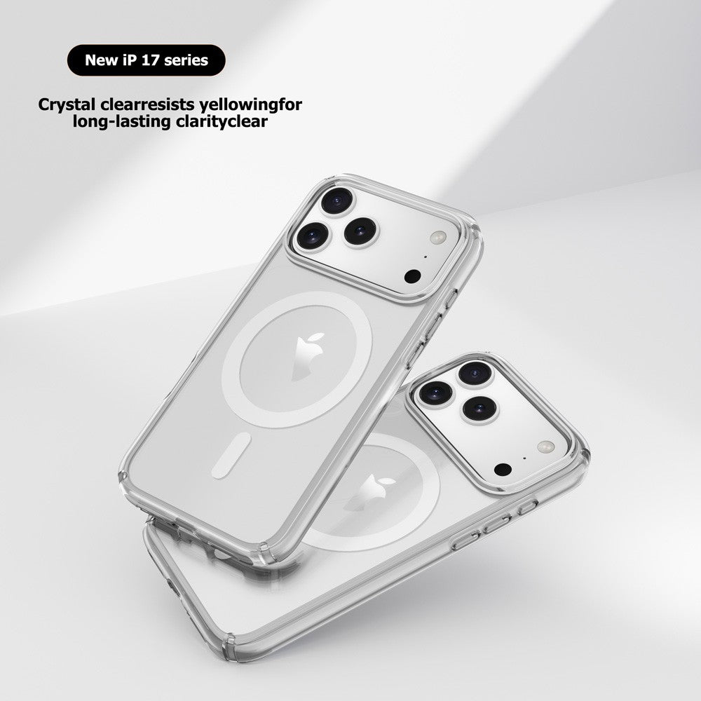 Ultimake Shockproof Transparent Magsafe Case for iPhone 17 Pro