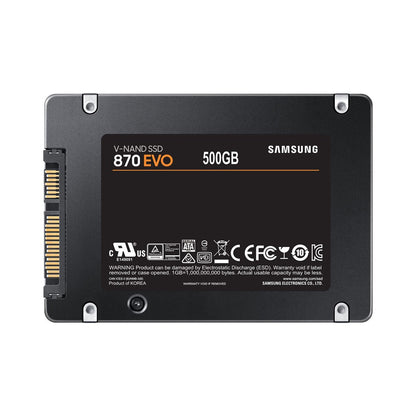 870 EVO 500GB SATA III 2.5" SSD (MZ-77E500BW)
