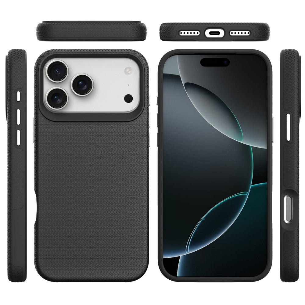 Rugged Shockproof Case Cover with Magnetic Ring for iPhone 17 Pro Max