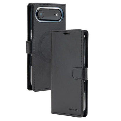 Blue Moon Diary Case with Magnetic Ring – Premium Wallet Style Cover for iPhone Air
