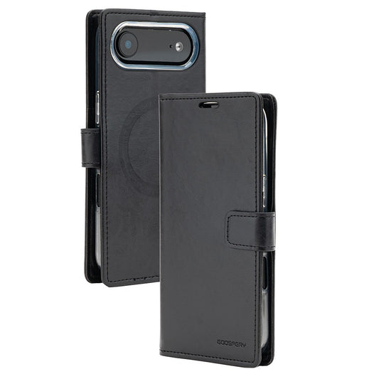 Blue Moon Diary Case with Magnetic Ring – Premium Wallet Style Cover for iPhone Air