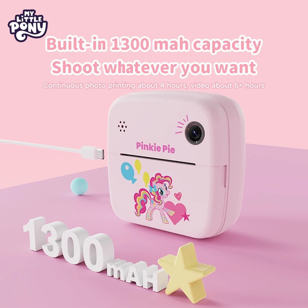 My Little Pony Rainbow Vibe Series – Kids Digital Camera with Games, Filters & Stickers | Children’s Shockproof HD Camera