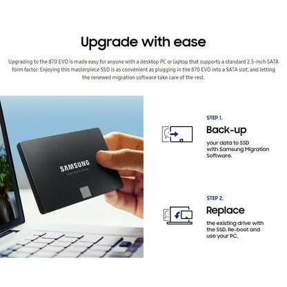 870 EVO 500GB SATA III 2.5" SSD (MZ-77E500BW)