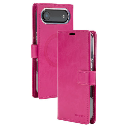 Blue Moon Diary Case with Magnetic Ring – Premium Wallet Style Cover for iPhone Air