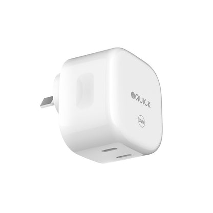 NANO Energy 1 35W USB-C Dual Ports Charging Adapter - White
