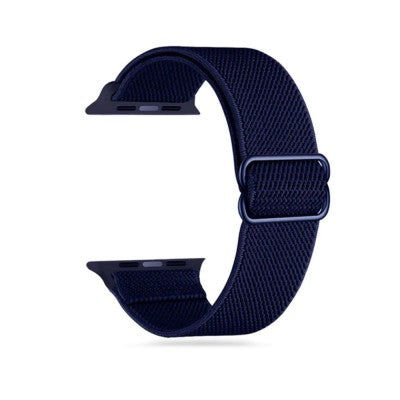 Stretchy Nylon Watch Band for Apple Watch 38mm / 40mm / 41mm – Elastic Loop Replacement Strap