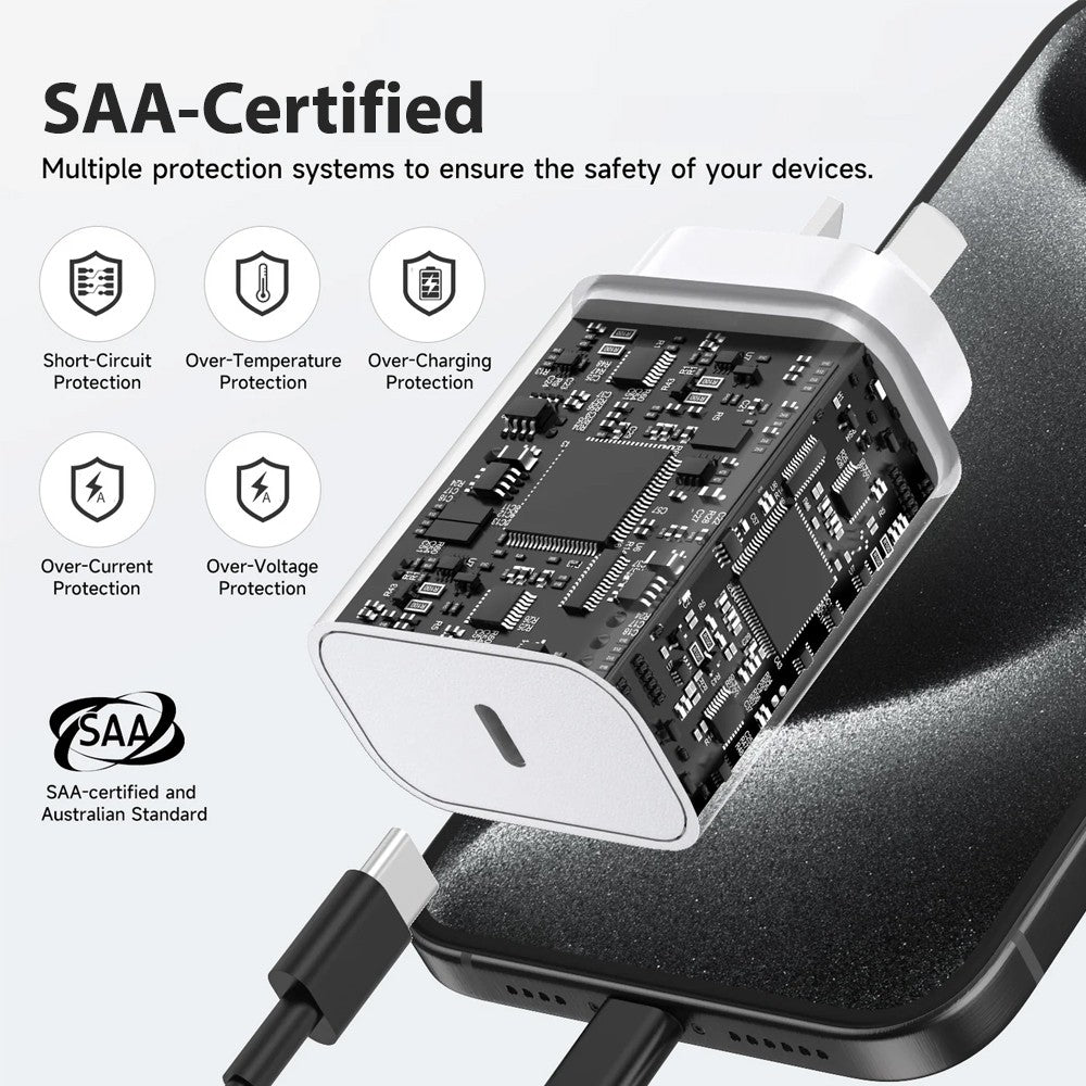20W PD3.0 USB-C Charging Adapter