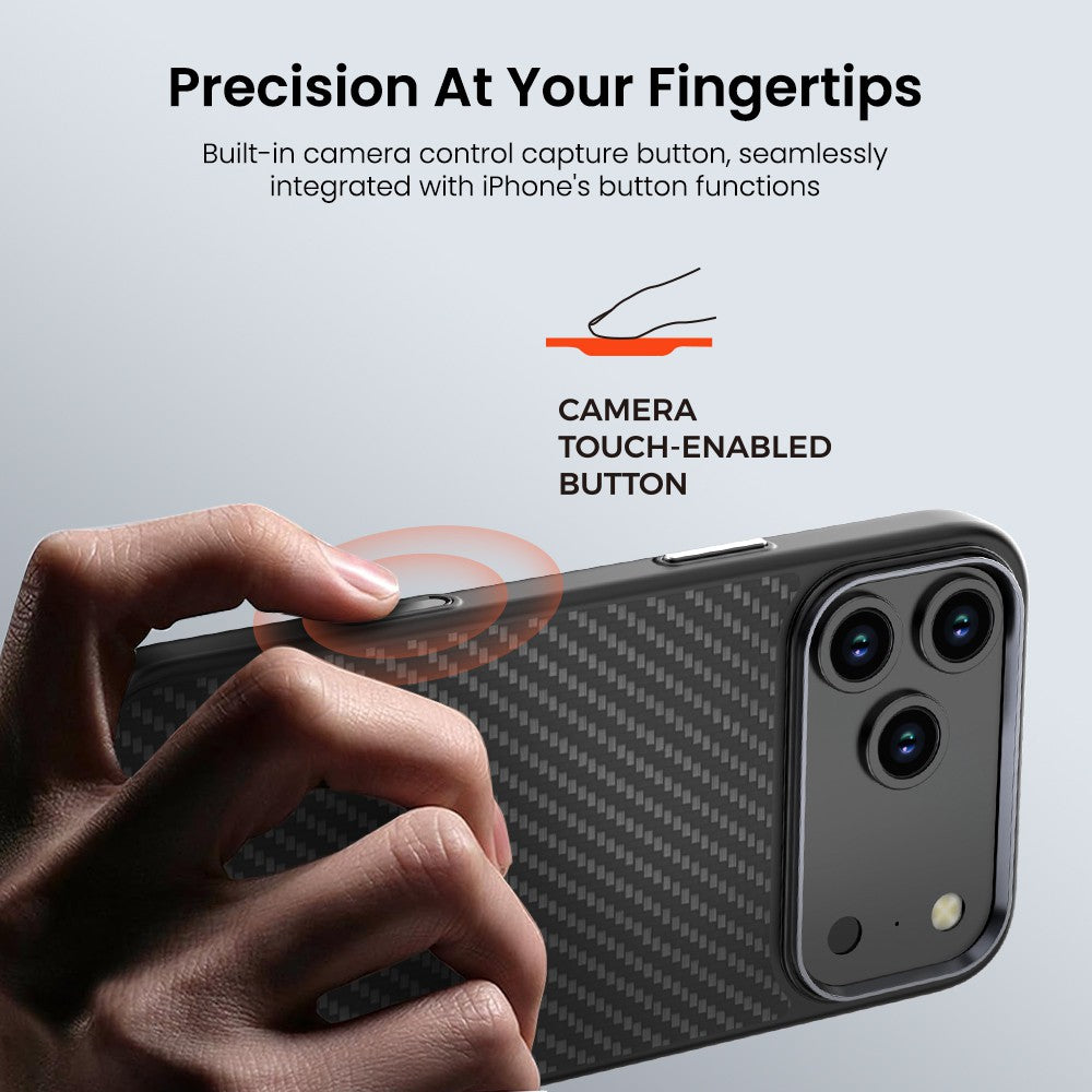 Armor Xtreme Soft TPU + 1500D Kevlar Case Cover with Magnetic Ring – Shockproof Protection for iPhone Air