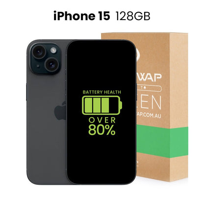 Apple iPhone 15 128GB - Refurbished (Grade A, As New)