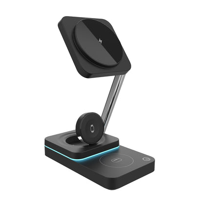 Twig T6 3-in-1 Foldable Wireless Charger Stand – Fast Wireless Charging for Apple Watch, iPhone & All Qi Devices