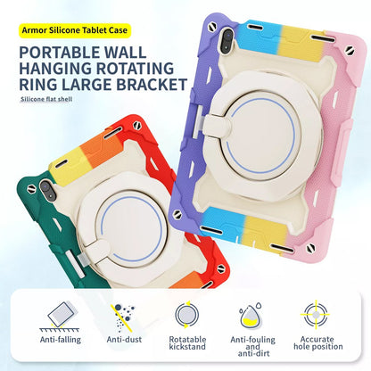 Armor Shockproof Handle Ring Rotation Case Cover for iPad Pro 13″ (2024)