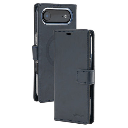 Blue Moon Diary Case with Magnetic Ring – Premium Wallet Style Cover for iPhone Air
